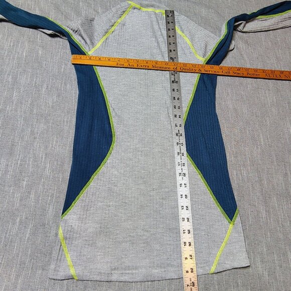 Swix Race X Shirt Mens Size Medium Gray Base Layer 1/4 Zip Performance Mid - Picture 8 of 12